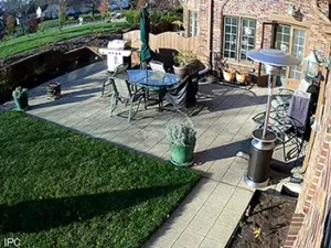 Arlington residential security camera installations, back porch home security camera