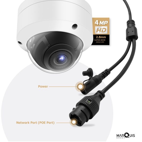 Hikvision/Uniview Compatible IP Dome Camera (4MP)- IPC-YD400 - Image 5