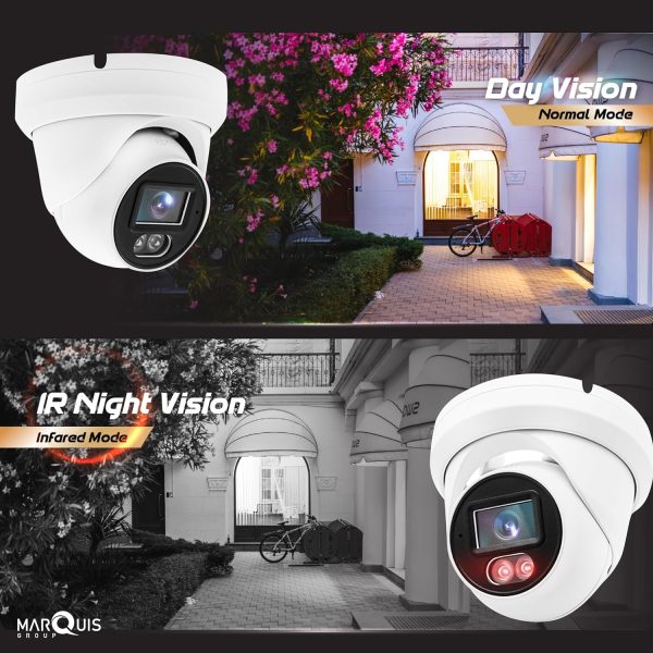 Hikvision/Uniview Compatible IP Turret Camera (8MP)- IPC-DL824 - Image 4