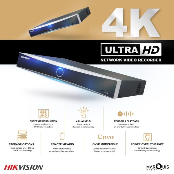 Hikvision - DS-7604NXI-K1/4P (4ch NVR) - Image 2
